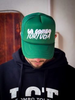 Gorro Verde Logo Blanco