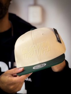 Gorro Beige Logo Beige