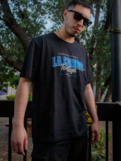 Polera Logo grande - Negra