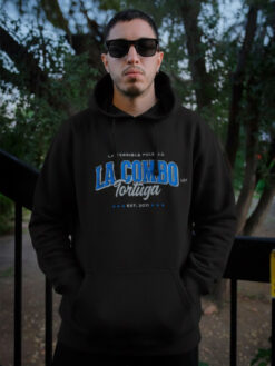 Poleron Logo grande Negro