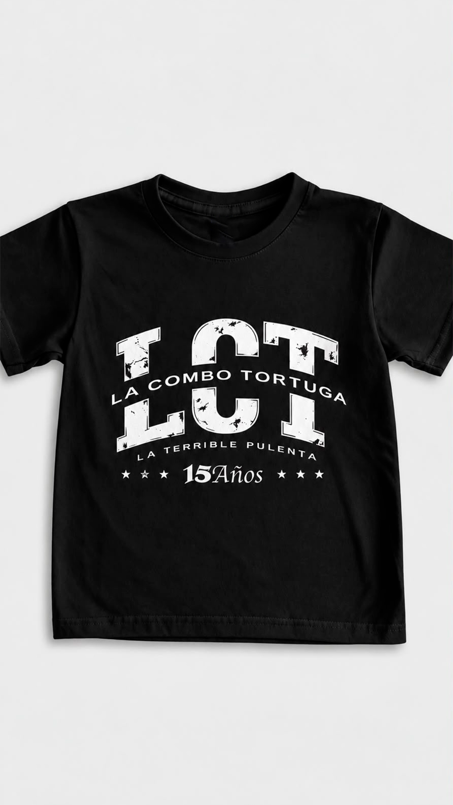 Polera Niños 15 Años - Negra