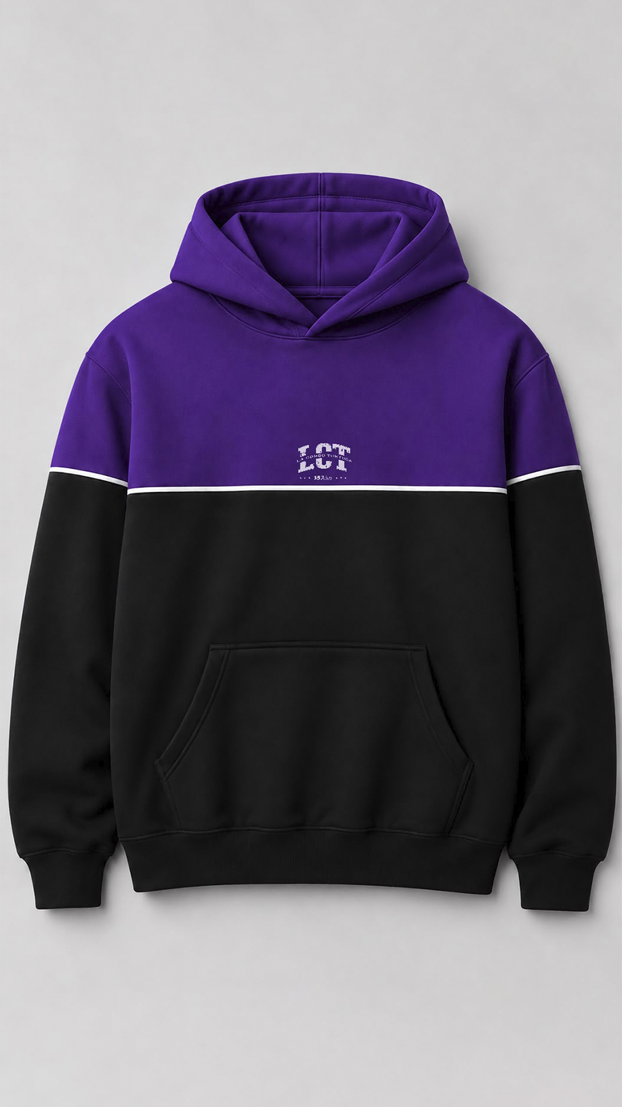 Poleron Signature v1- Morado/Negro