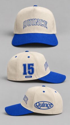 Gorro Multilogo - Beige/Azul