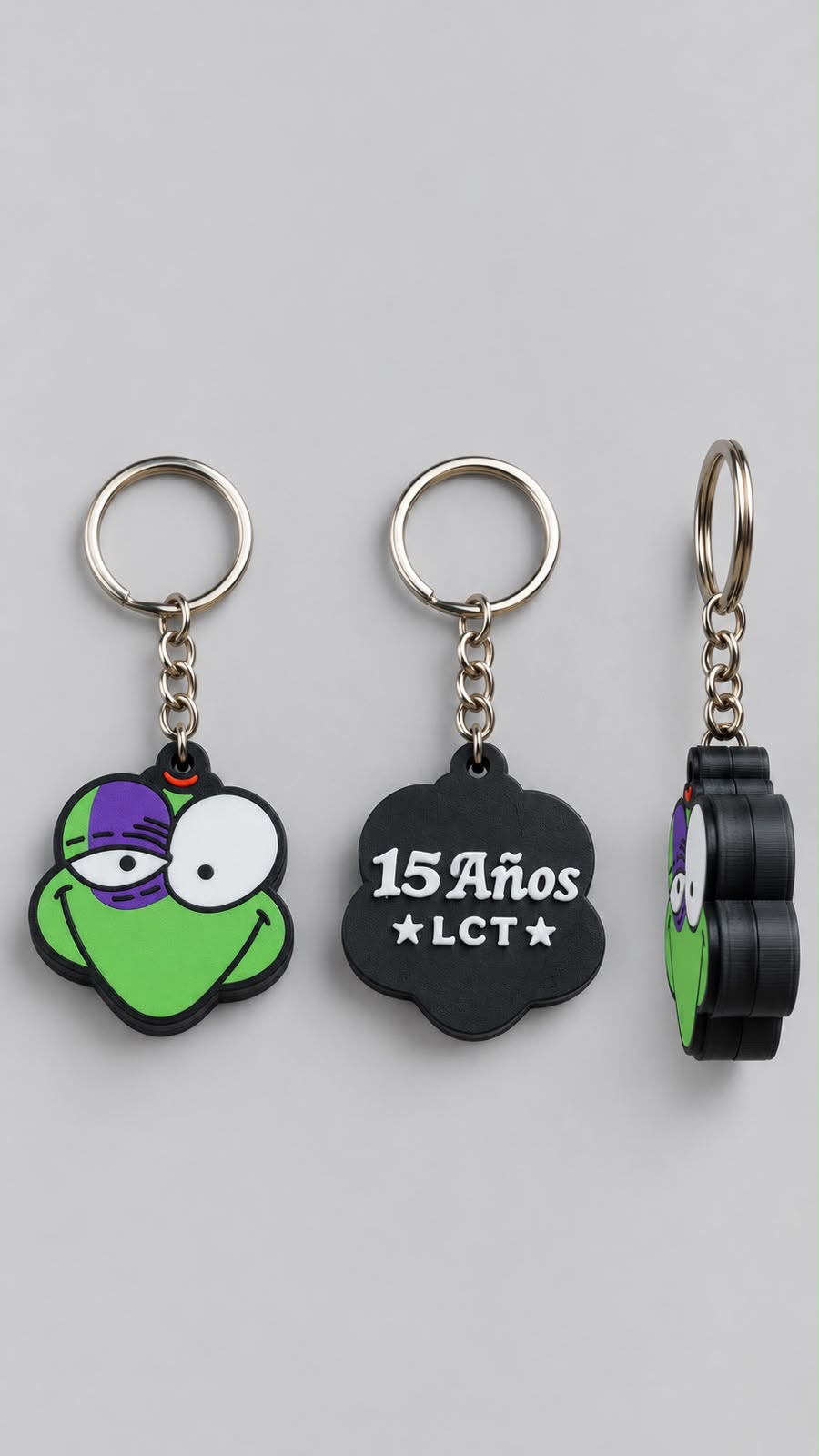 Llavero Clicker Antiestrés - 15 años
