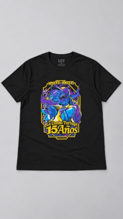 Polera Tortuga 15 Años - Negra